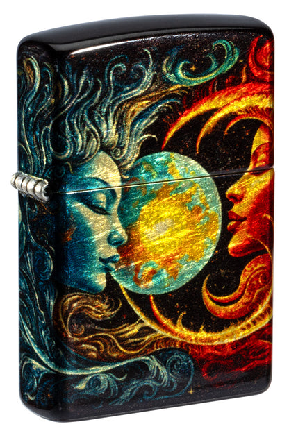 Zapalovač Zippo 66128 Sun and Moon Design