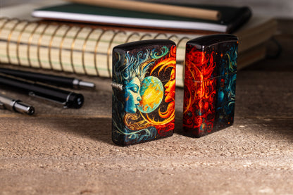 Zapalovač Zippo 66128 Sun and Moon Design