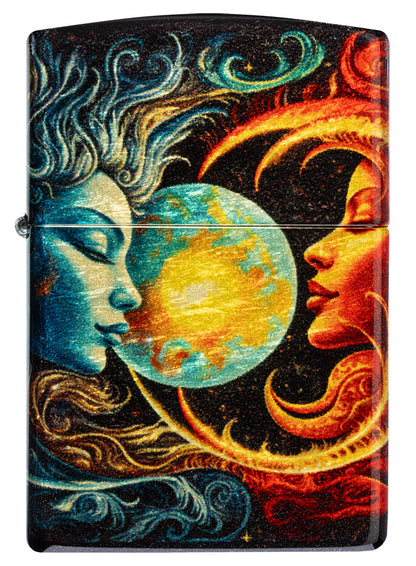 Zapalovač Zippo 66128 Sun and Moon Design