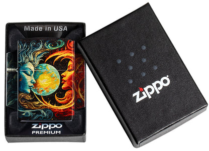 Zapalovač Zippo 66128 Sun and Moon Design