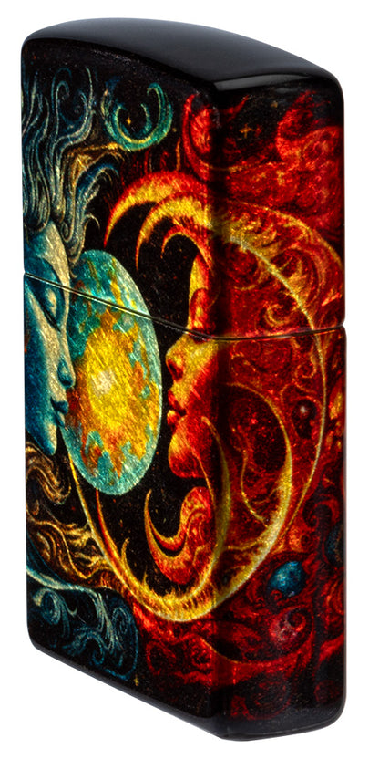 Zapalovač Zippo 66128 Sun and Moon Design