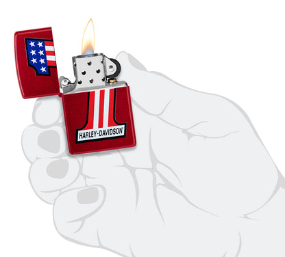 Zippo zapalovač 66131 Harley-Davidson® #1 Logo Design