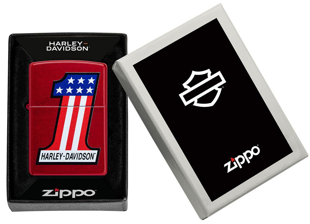 Zippo zapalovač 66131 Harley-Davidson® #1 Logo Design