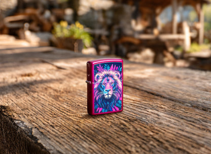 Zippo zapalovač 66134 Multicolor Lion Design