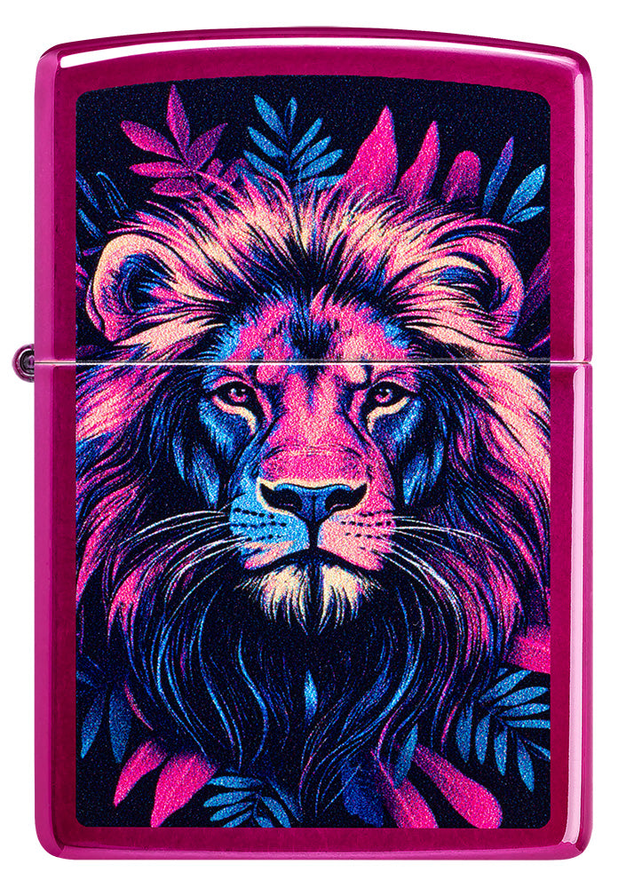 Zippo zapalovač 66134 Multicolor Lion Design