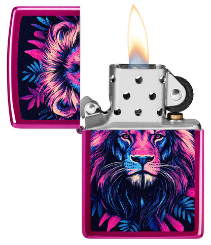 Zippo zapalovač 66134 Multicolor Lion Design