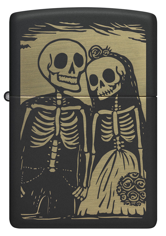 Zippo zapalovač 66135 Skeleton Wedding Design