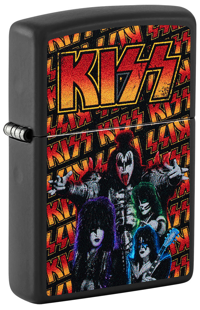 Zippo zapalovač 66138  KISS® Poster Design