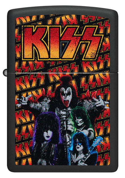 Zippo zapalovač 66138  KISS® Poster Design