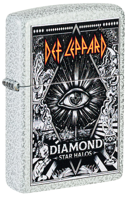 Zippo zapalovač 66140 Def Leppard Diamond Star Halos Design