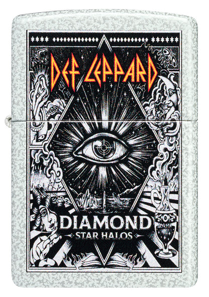 Zippo zapalovač 66140 Def Leppard Diamond Star Halos Design