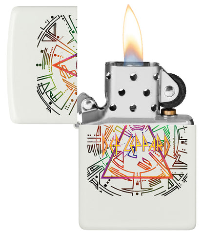 Zippo zapalovač 66141 Def Leppard Glowing Hysteria Design