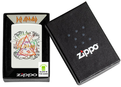 Zippo zapalovač 66141 Def Leppard Glowing Hysteria Design