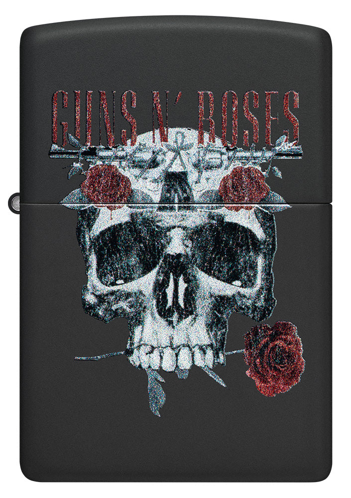 Zippo zapalovač 66143 Guns N' Roses Flower Skull Design