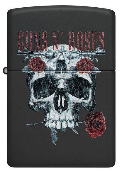 Zippo zapalovač 66143 Guns N' Roses Flower Skull Design