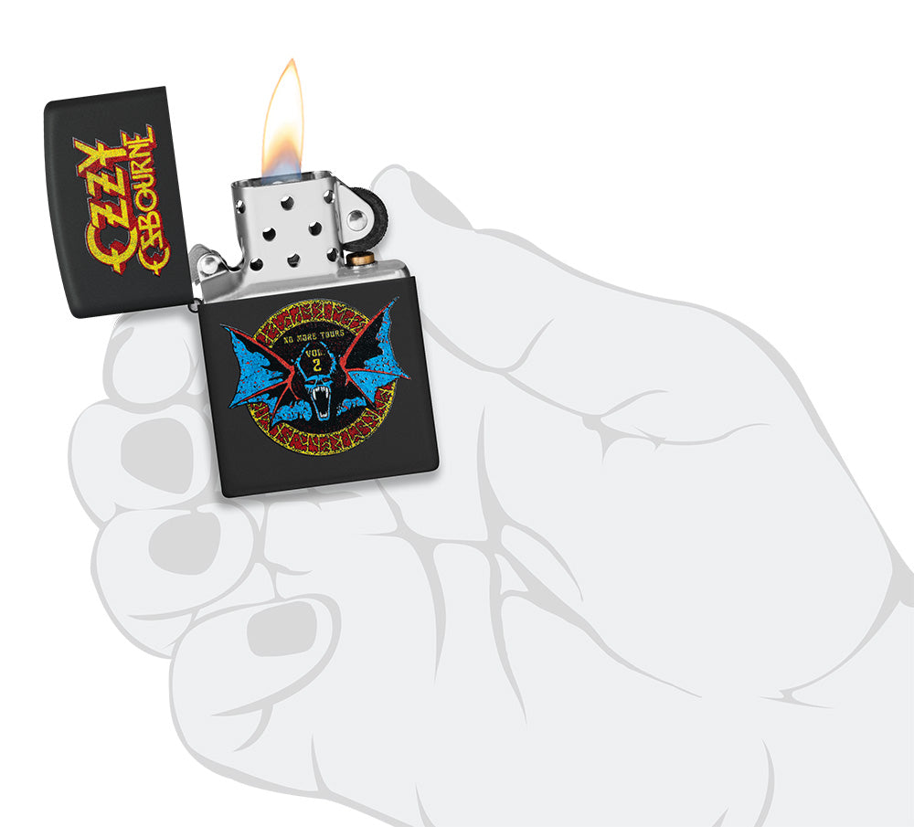 Zippo zapalovač 66145 Ozzy Osbourne No More Tours Design