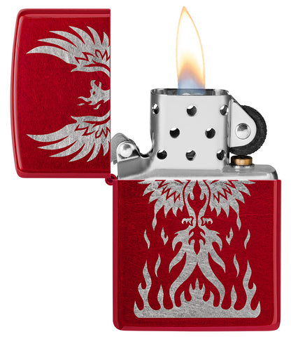 Zippo zapalovač 66147 Phoenix Rising Design