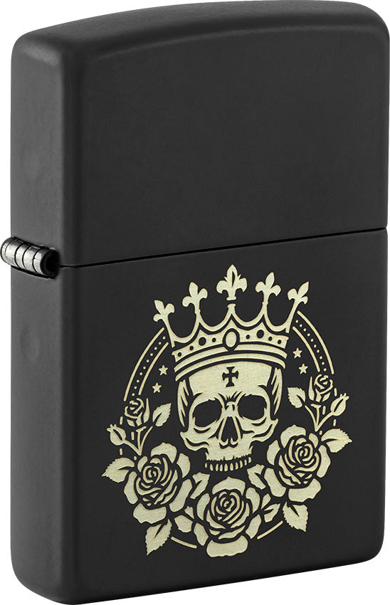 Zippo zapalovač 66153 Skull with Crown Design