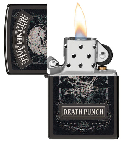 Zippo zapalovač 66162 Five Finger Death Punch Skull