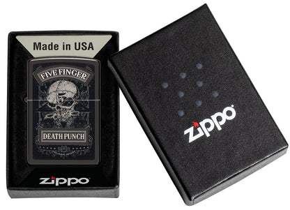 Zippo zapalovač 66162 Five Finger Death Punch Skull