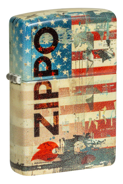 Zippo zapalovač 66167 Zippo Flag Design