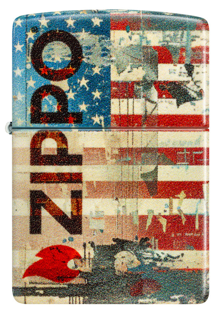 Zippo zapalovač 66167 Zippo Flag Design
