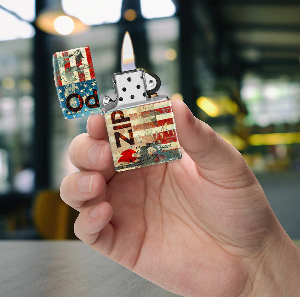 Zippo zapalovač 66167 Zippo Flag Design