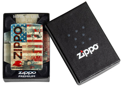 Zippo zapalovač 66167 Zippo Flag Design