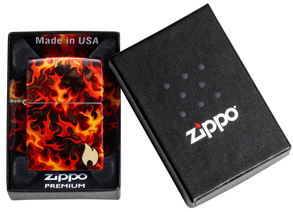 Zippo zapalovač 66168 Zippo Inferno Design