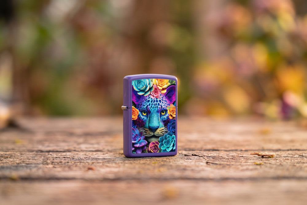Zapalovač Zippo 66170 Groovy Leopard Design