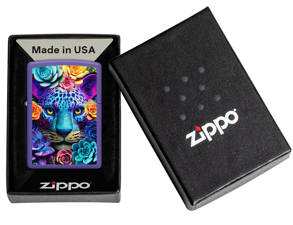 Zapalovač Zippo 66170 Groovy Leopard Design
