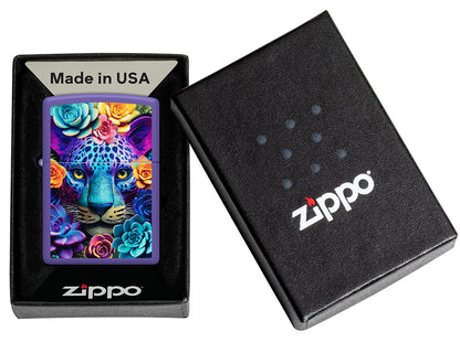Zapalovač Zippo 66170 Groovy Leopard Design