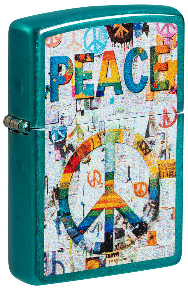 Zippo zapalovač 66171 Peace Collage Design