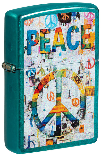 Zippo zapalovač 66171 Peace Collage Design
