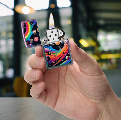 Zippo zapalovač 66172 Rainbow Records Design