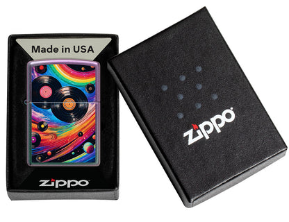 Zippo zapalovač 66172 Rainbow Records Design