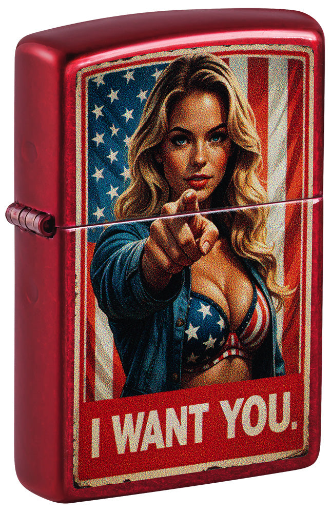 Zippo zapalovač 66173 I Want You Design