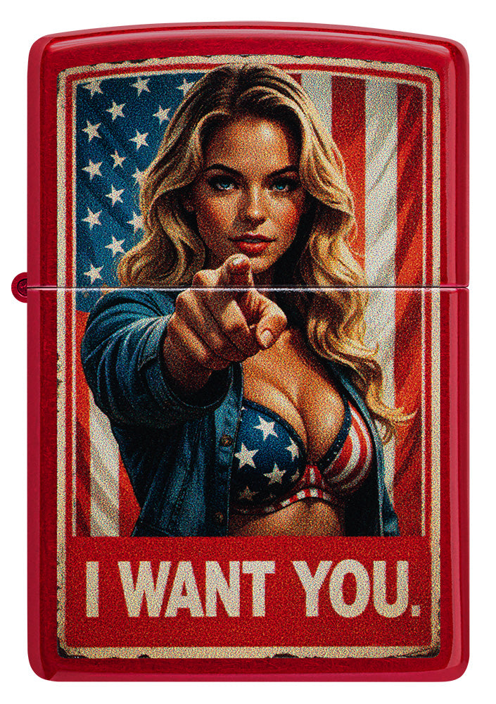 Zippo zapalovač 66173 I Want You Design