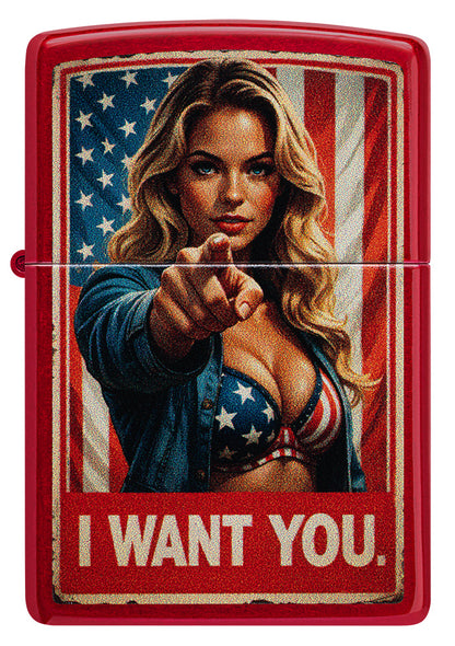 Zippo zapalovač 66173 I Want You Design