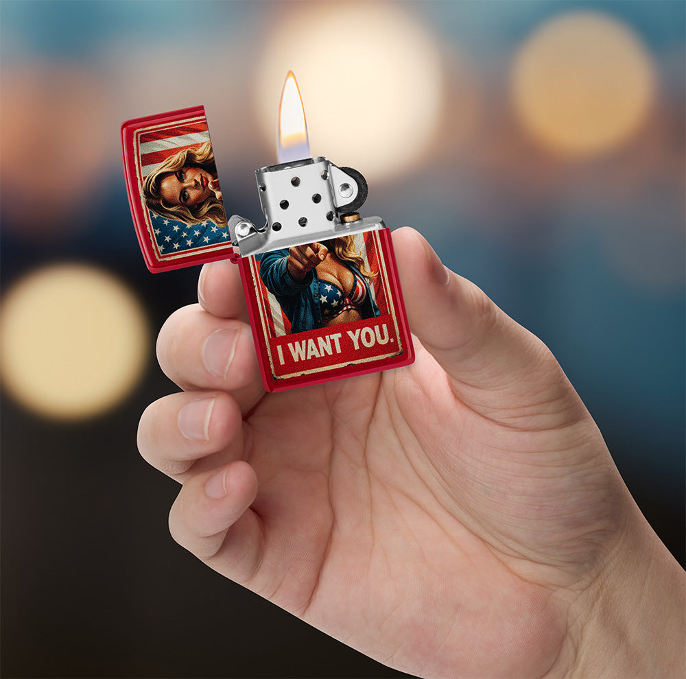 Zippo zapalovač 66173 I Want You Design