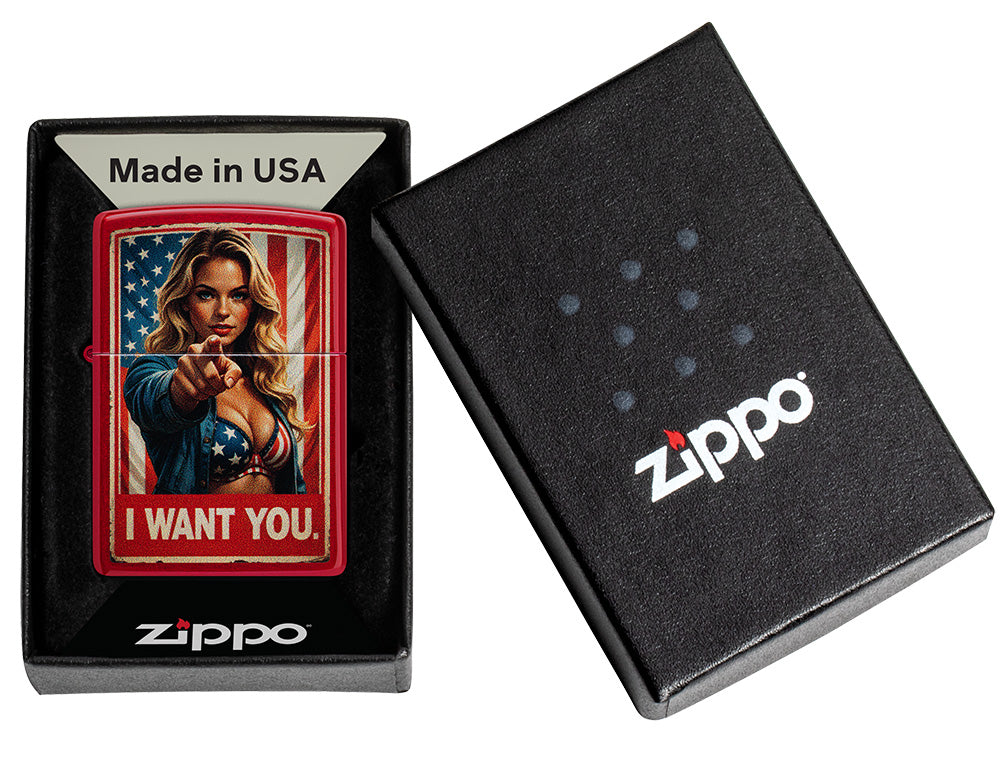 Zippo zapalovač 66173 I Want You Design
