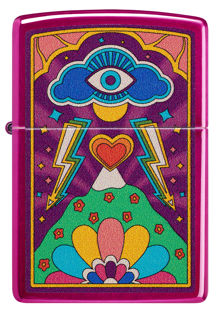 Zippo zapalovač 66174 Groovy Gaze Design