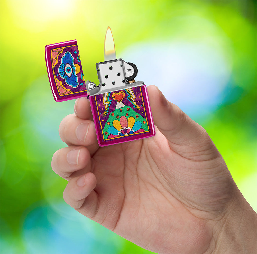 Zippo zapalovač 66174 Groovy Gaze Design