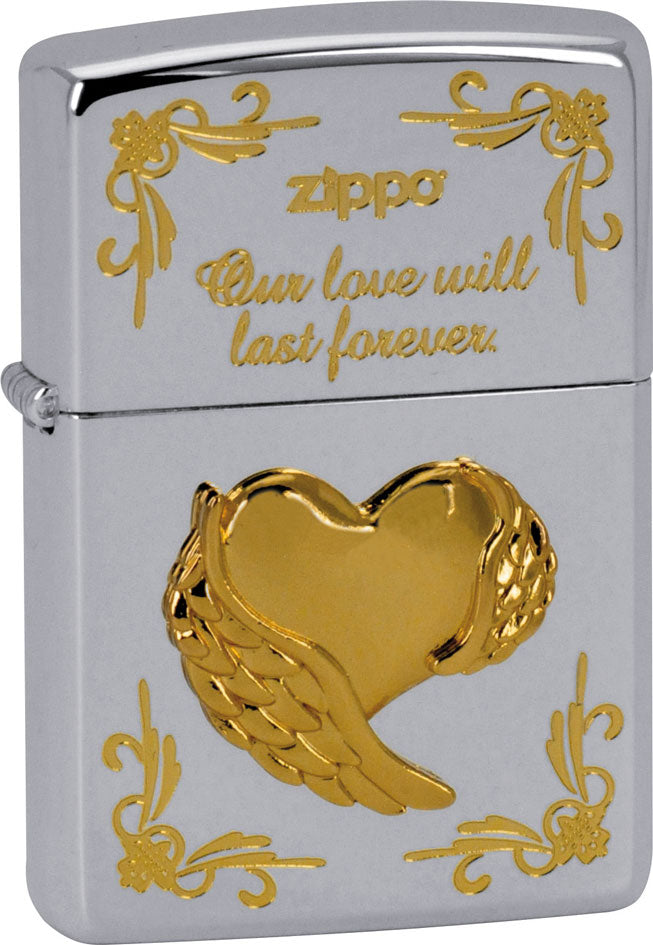 Zippo zapalovač 28194 Wing Heart Type