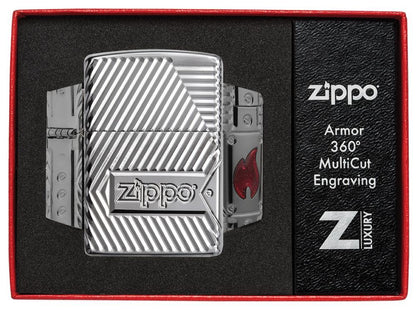 Zippo zapalovač 22048 Zippo Bolts Design