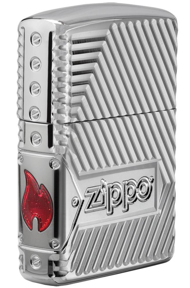 Zippo zapalovač 22048 Zippo Bolts Design