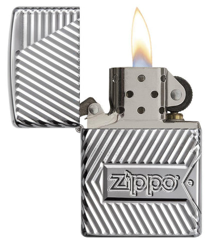 Zippo zapalovač 22048 Zippo Bolts Design