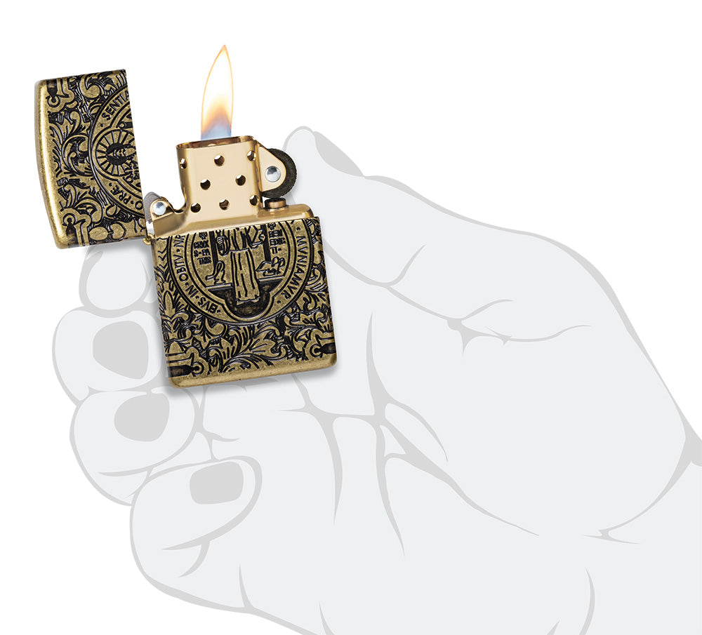 Zippo zapalovač 29058 St. Benedict