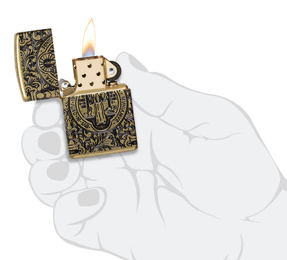 Zippo zapalovač 29058 St. Benedict