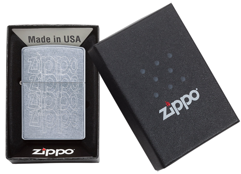Zippo zapalovač 25504 Logo Variation